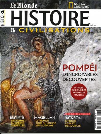 Couverture du livre « Histoire & civilisations n 60 pompei - printemps 2020 » de  aux éditions Malesherbes