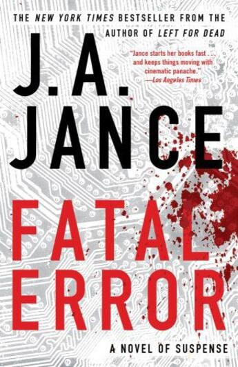 Couverture du livre « Fatal Error » de Jance J A aux éditions Touchstone