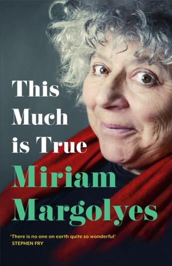 Couverture du livre « THIS MUCH IS TRUE » de Miriam Margolyes aux éditions John Murray