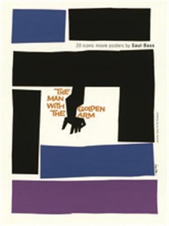 Couverture du livre « Saul Bass 20 Iconic Film Posters /Anglais » de Bass Jennifer aux éditions Laurence King