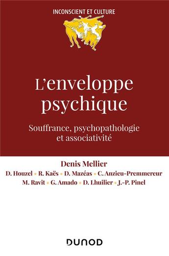 Couverture du livre « L'enveloppe psychique : souffrances, processus et dispositifs » de Didier Houzel et Gilles Amado et Christine Anzieu-Premmereur et Denis Mellier et Collectif et Dominique Lhuilier aux éditions Dunod