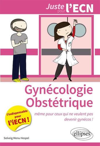 Couverture du livre « Gynecologie-obstetrique » de Menu Hespel aux éditions Ellipses