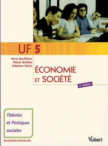 Couverture du livre « Uf 5 économie et société (2e édition) » de  aux éditions Vuibert