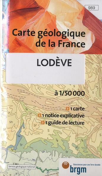 Couverture du livre « Lodeve » de  aux éditions Brgm