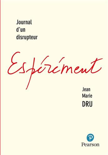 Couverture du livre « Espérément » de Jean-Marie Dru aux éditions Pearson