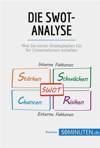 Couverture du livre « Die swot-analyse : erstellen sie einen strategieplan fur ihr unternehmen » de  aux éditions 50minuten.de