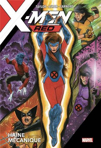 Couverture du livre « X-Men : red » de Mahmud Asrar et Tom Taylor et Carmen Carnero aux éditions Panini
