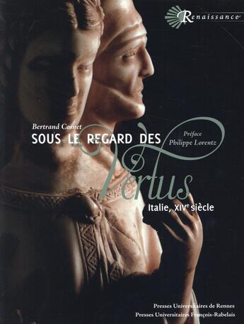 Couverture du livre « Sous le regard des vertus » de Cosnet aux éditions Pu Francois Rabelais