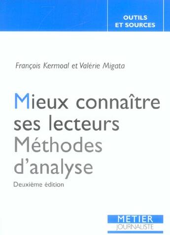 Couverture du livre « Mieux connaitre ses lecteurs (2e édition) » de Kermoal/Migata aux éditions Edisens