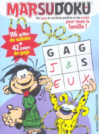 Couverture du livre « Marsudoku » de  aux éditions Marsu Productions