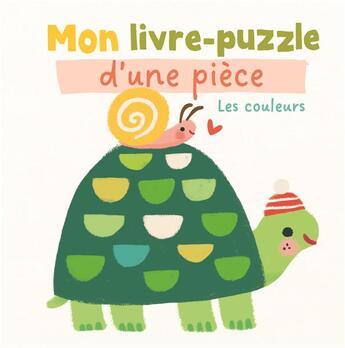 Couverture du livre « Les couleurs, puzzle une piece » de  aux éditions Editions Tam Tam