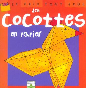 Couverture du livre « Cocottes en papier » de  aux éditions Fleurus
