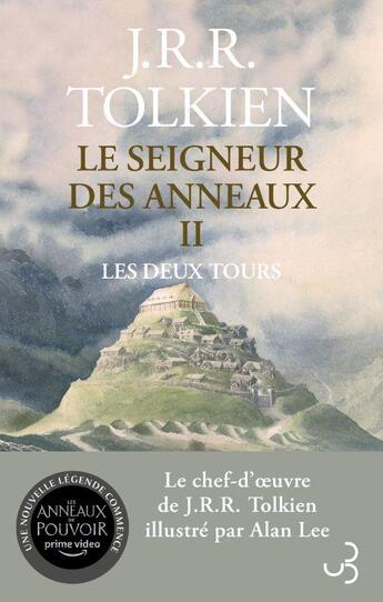 Couverture du livre « Le Seigneur des Anneaux Tome 2 : les deux tours » de Alan Lee et J. R. R. Tolkien aux éditions Christian Bourgois