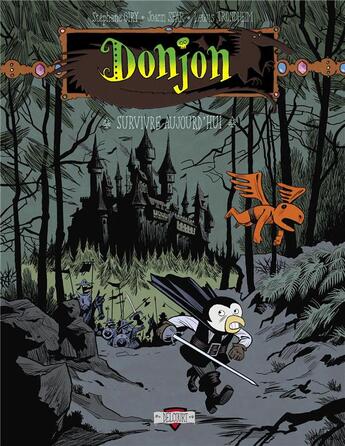 Couverture du livre « Donjon Potron-Minet t.6 : - 82, survivre aujourd'hui » de Joann Sfar et Lewis Trondheim et Stephane Oiry aux éditions Delcourt