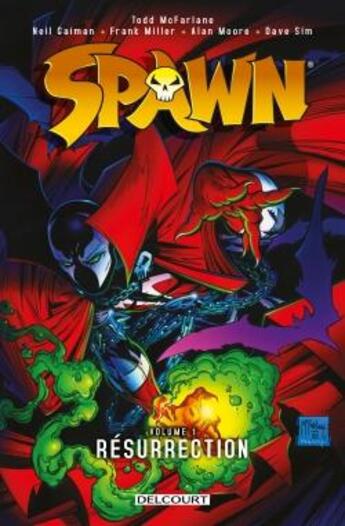 Couverture du livre « Spawn Tome 1 : Réssurection » de Alan Moore et Frank Miller et Todd Mcfarlane et Collectif Petit Fute aux éditions Delcourt