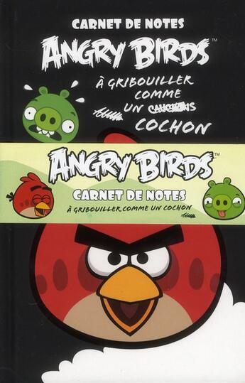 Couverture du livre « Angry Birds ; carnet de notes » de  aux éditions Panini