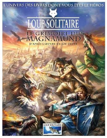 Couverture du livre « Loup solitaire ; le grimoire de Magnamund » de  aux éditions Grimoire