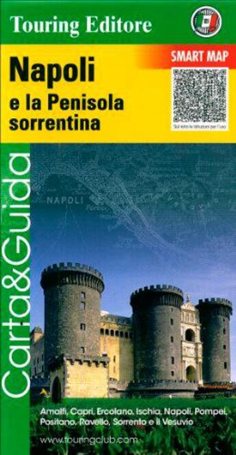 Couverture du livre « Naples / sorrentina 1/175.000 (it) » de  aux éditions Craenen