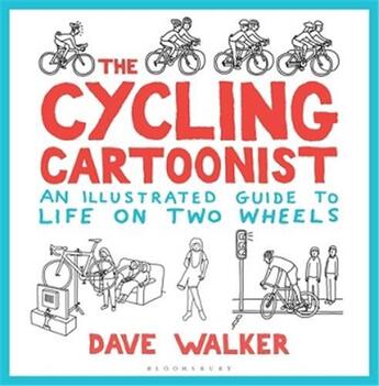 Couverture du livre « The cycling cartoonist » de  aux éditions Interart