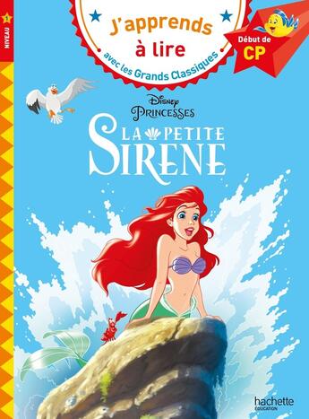 Couverture du livre « La Petite Sirène ; CP niveau 1 » de Isabelle Albertin aux éditions Hachette Education