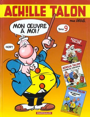 Couverture du livre « Achille Talon : Intégrale vol.9 » de Greg aux éditions Dargaud