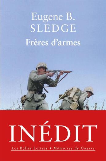 Couverture du livre « Frères d'armes » de Eugene Sledge aux éditions Belles Lettres