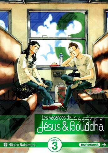 Couverture du livre « Les vacances de Jésus & Bouddha Tome 3 » de Hikaru Nakamura aux éditions Kurokawa