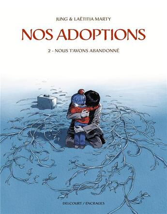 Couverture du livre « Nos adoptions Tome 2 : Nous t'avons abandonné » de Jung et Laetitia Marty aux éditions Delcourt