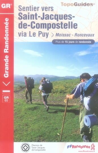 Couverture du livre « St jacques de compostelle, moissac, ronce 32-40-64-82 gr65-06 » de  aux éditions Ffrp