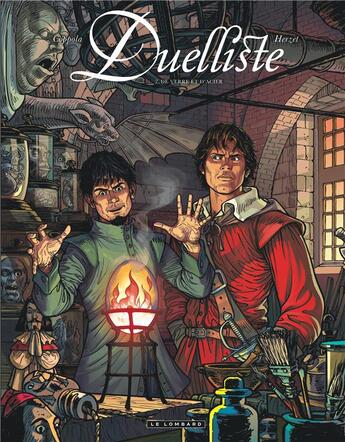 Couverture du livre « Duelliste Tome 2 ; de verre et d'acier » de Alessio Coppola et Emmanuel Herzet aux éditions Lombard