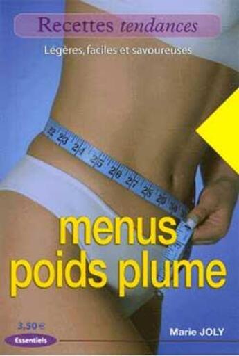 Couverture du livre « Menus poids plume » de Joly-M aux éditions City