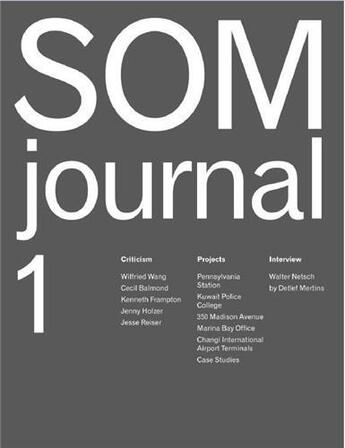 Couverture du livre « Som journal 1 » de Wang aux éditions Hatje Cantz