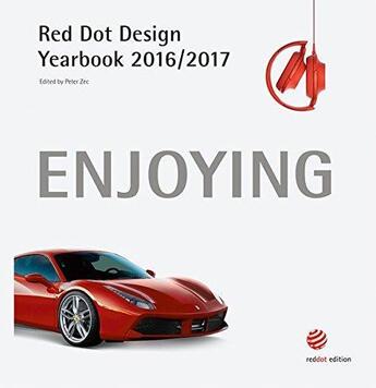 Couverture du livre « Enjoying 2016/2017: red dot design yearbook » de  aux éditions Acc Art Books