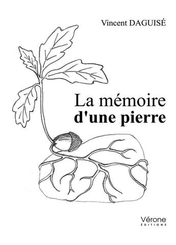 Couverture du livre « La mémoire d'une pierre » de Vincent Daguise aux éditions Verone