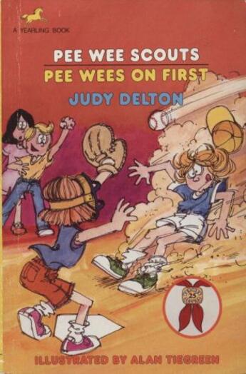 Couverture du livre « Pee Wee Scouts: Pee Wees on First » de Judy Delton aux éditions Epagine