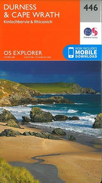 Couverture du livre « Durness & cape wrath » de  aux éditions Ordnance Survey