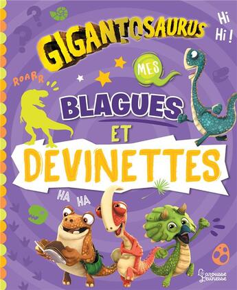 Couverture du livre « Mes blagues et devinettes » de  aux éditions Larousse