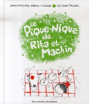 Couverture du livre « Le pique-nique de rita et machin » de Jean-P Arrou-Vignod aux éditions Gallimard-jeunesse