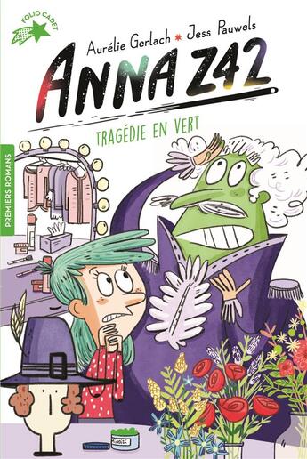 Couverture du livre « Anna Z42 : tragédie en vert » de Aurelie Gerlach et Jess Pauwels aux éditions Gallimard-jeunesse