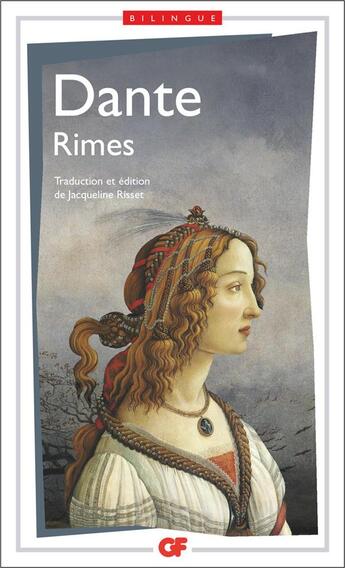 Couverture du livre « Rimes » de Dante Alighieri aux éditions Flammarion