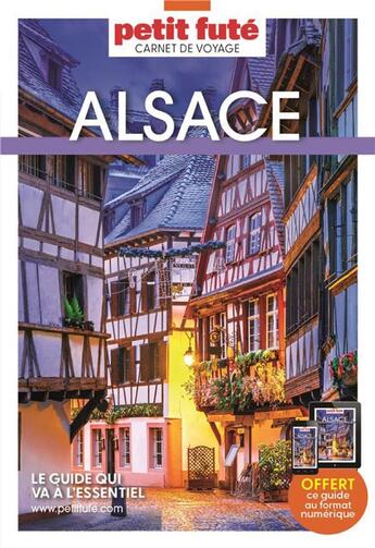 Couverture du livre « Guide alsace 2023 carnet petit fute » de Collectif Petit Fute aux éditions Le Petit Fute