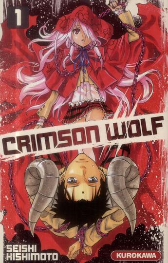 Couverture du livre « Crimson wolf Tome 1 » de Seishi Kishimoto aux éditions Kurokawa