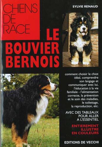 Couverture du livre « Bouvier bernois » de Renaud aux éditions De Vecchi