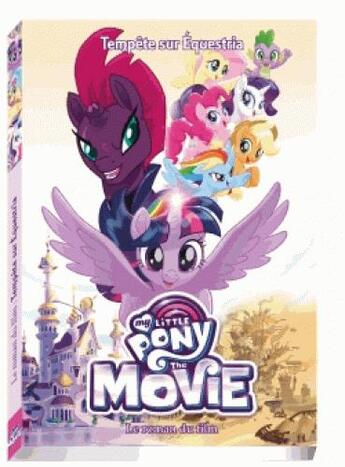 Couverture du livre « My Little Pony movie ; l'histoire du film ; roman 8-12 ans » de  aux éditions Play Bac