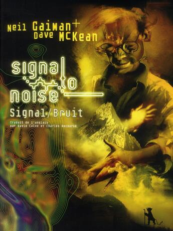 Couverture du livre « Signal/bruit » de Neil Gaiman et Dave Mc Kean aux éditions Au Diable Vauvert