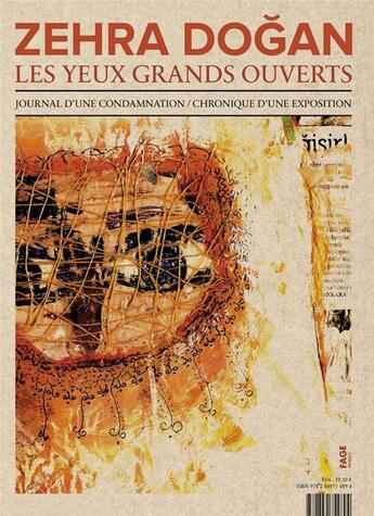 Couverture du livre « Zehra Dogan les yeux grands ouverts » de  aux éditions Fage