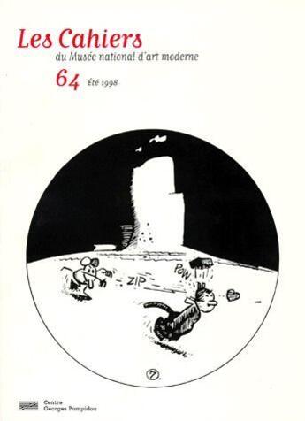 Couverture du livre « Cahiers du musee d'art moderne t.64 » de Jean-Pierre Criqui aux éditions Centre Pompidou