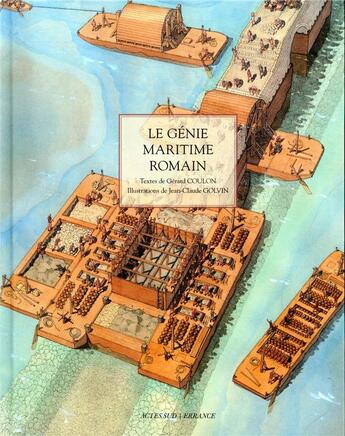 Couverture du livre « Le génie maritime romain » de Gerard Coulon et Jean-Claude Golvin aux éditions Errance