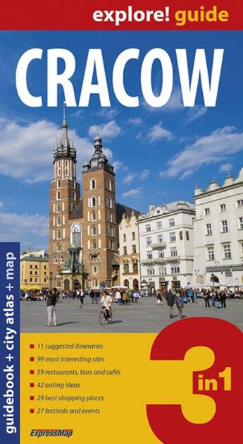 Couverture du livre « Cracow » de  aux éditions Expressmap