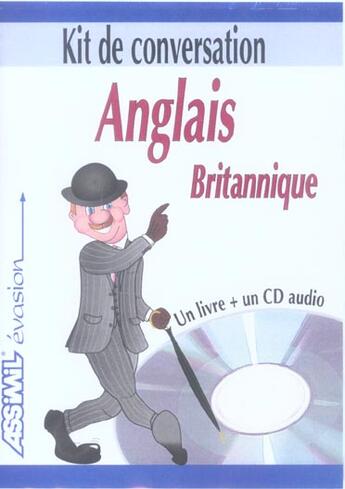 Couverture du livre « Kit Conv. Anglais Britannique » de Howard Katy aux éditions Assimil